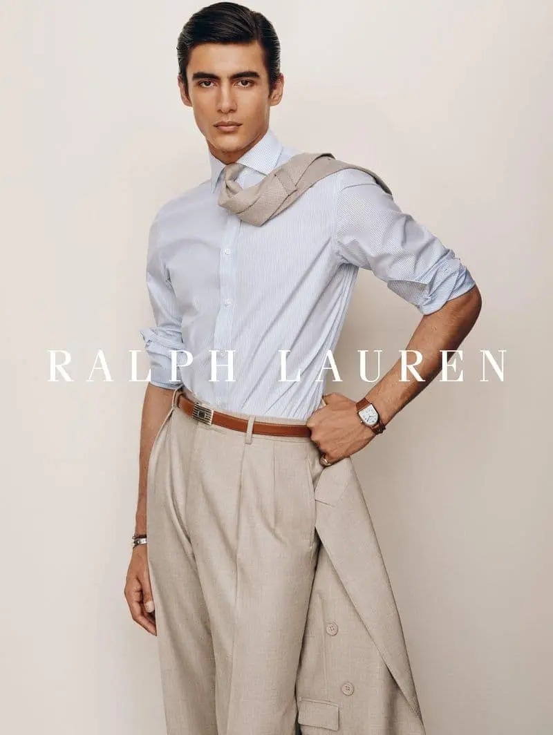 RALPH LAUREN PURPLE LABEL 发布 2026 秋季广告大片 图 6