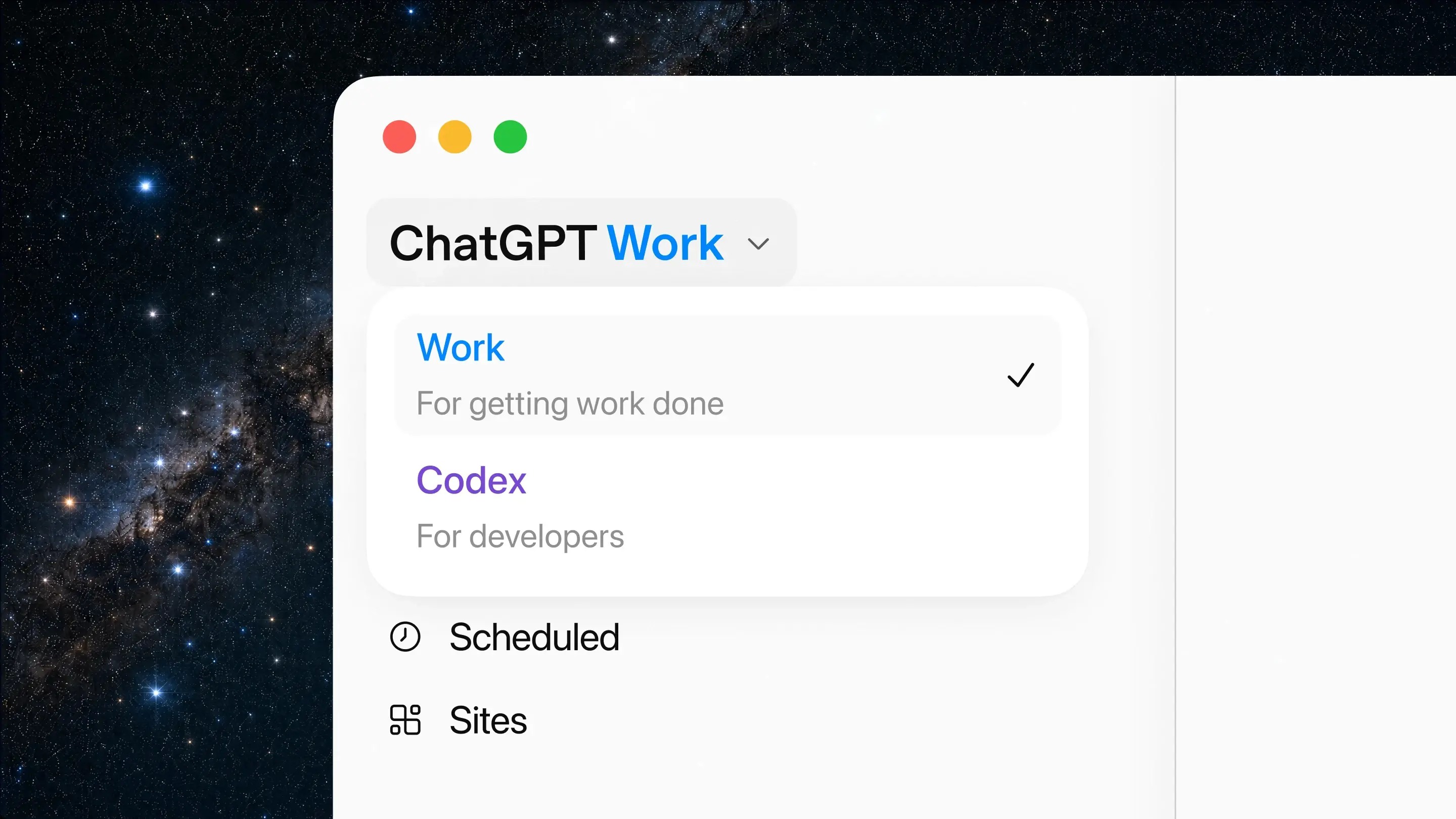 面向办公场景提升效率，OpenAI 推出 ChatGPT Work 智能体 图 2