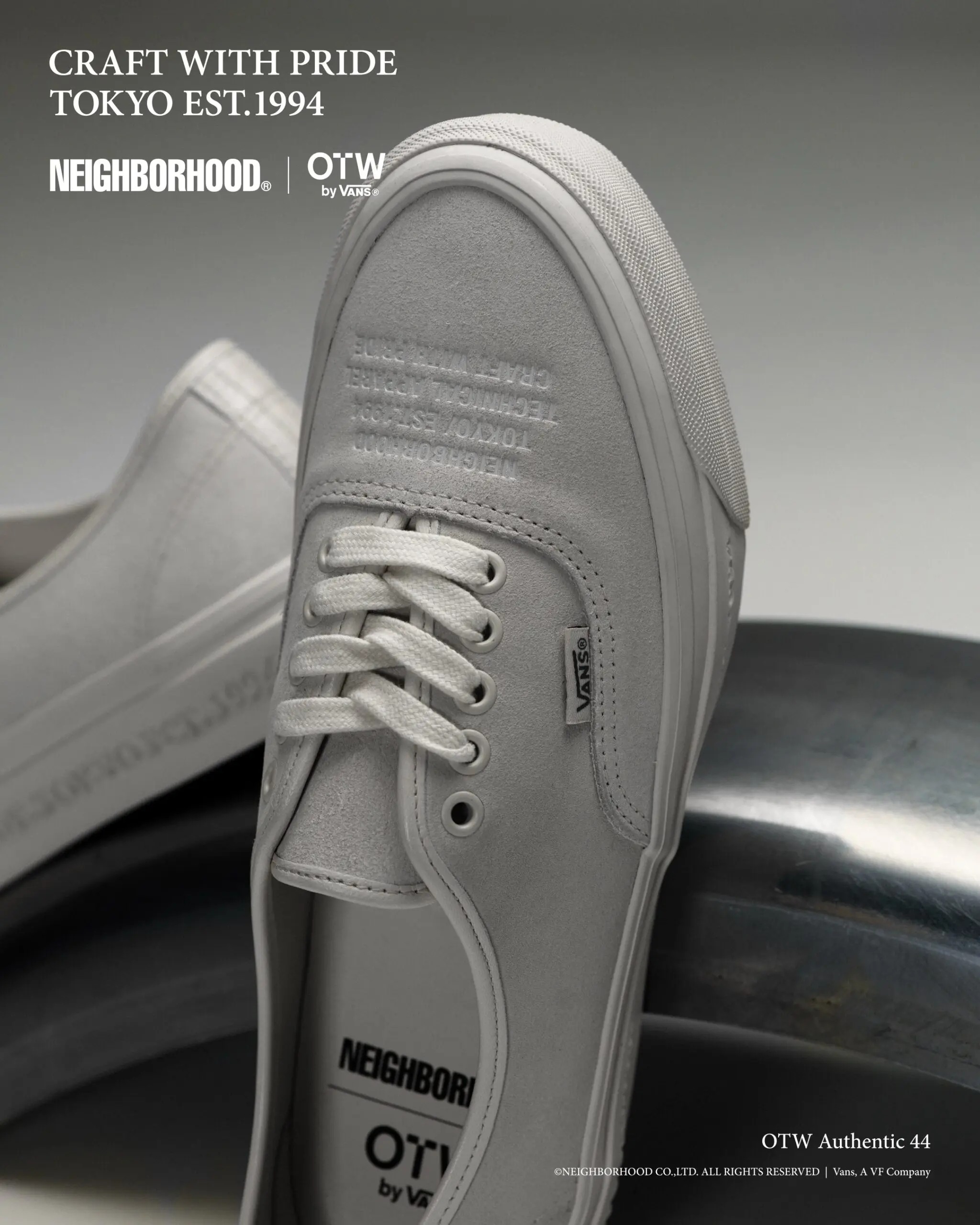 NEIGHBORHOOD 携手 OTW by Vans 推出全新联名鞋款 Authentic 44 图 3
