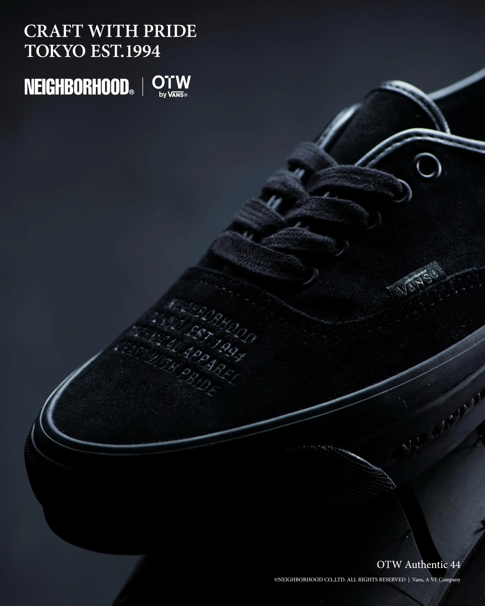 NEIGHBORHOOD 携手 OTW by Vans 推出全新联名鞋款 Authentic 44 图 2