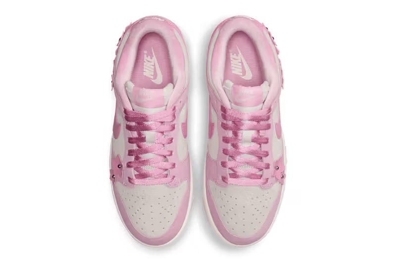 Nike Dunk Low 粉色花朵 IV4726 600 官方图片 图 4