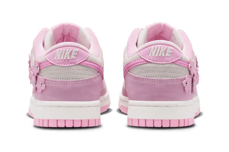 Nike Dunk Low 粉色花朵 IV4726 600 官方图片 图 5