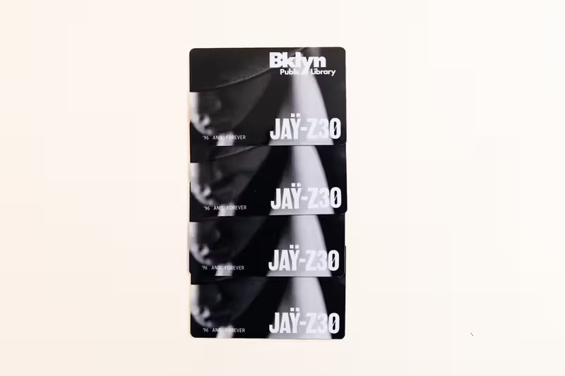 布鲁克林公共图书馆推出限量版 Jay Z 借书卡 图 3