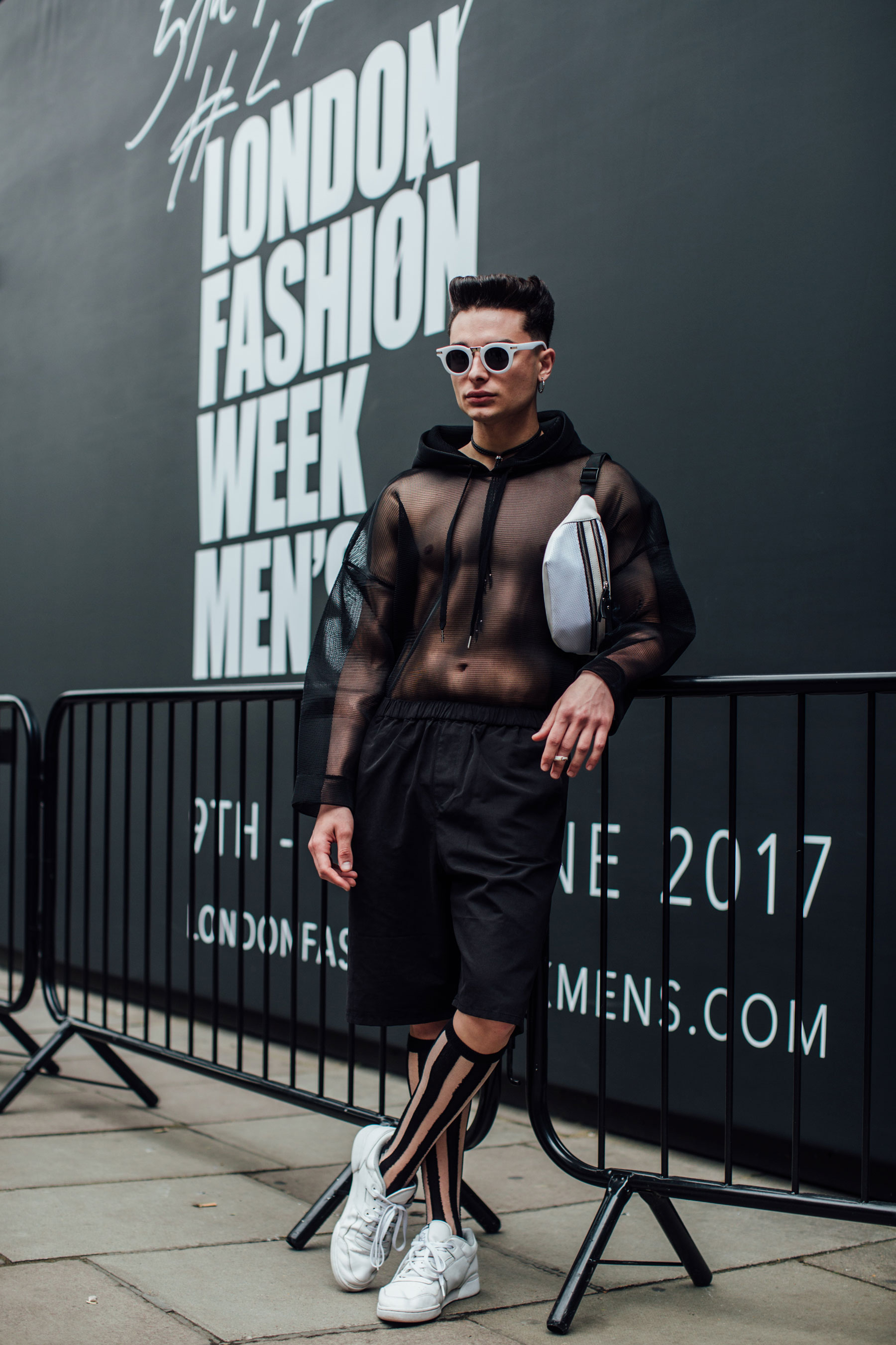 伦敦男装周2018春季街头风格第一天 图 41