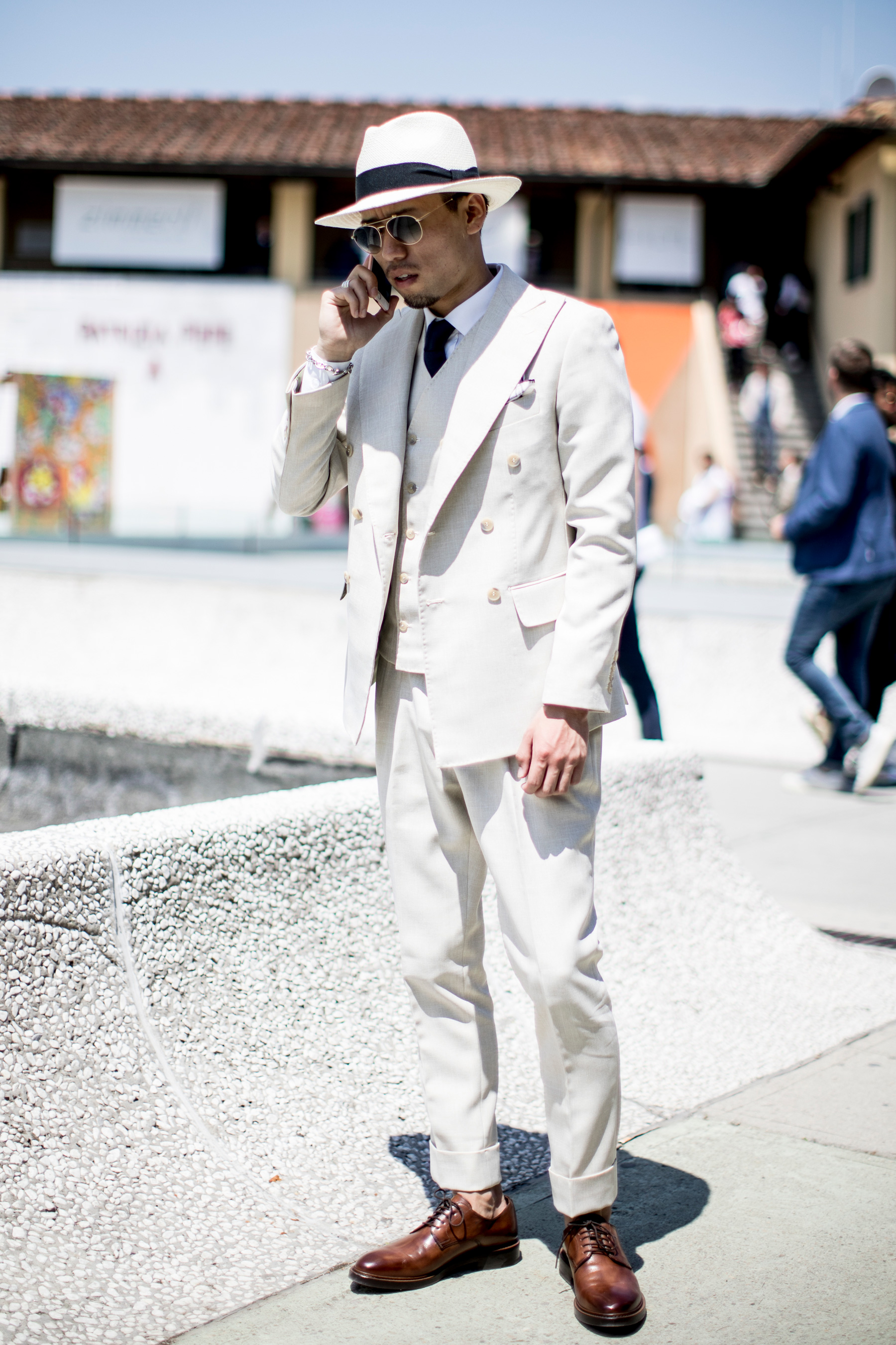 佛罗伦萨Pitti Uomo男装周2018春季街头风格第三天 图 77