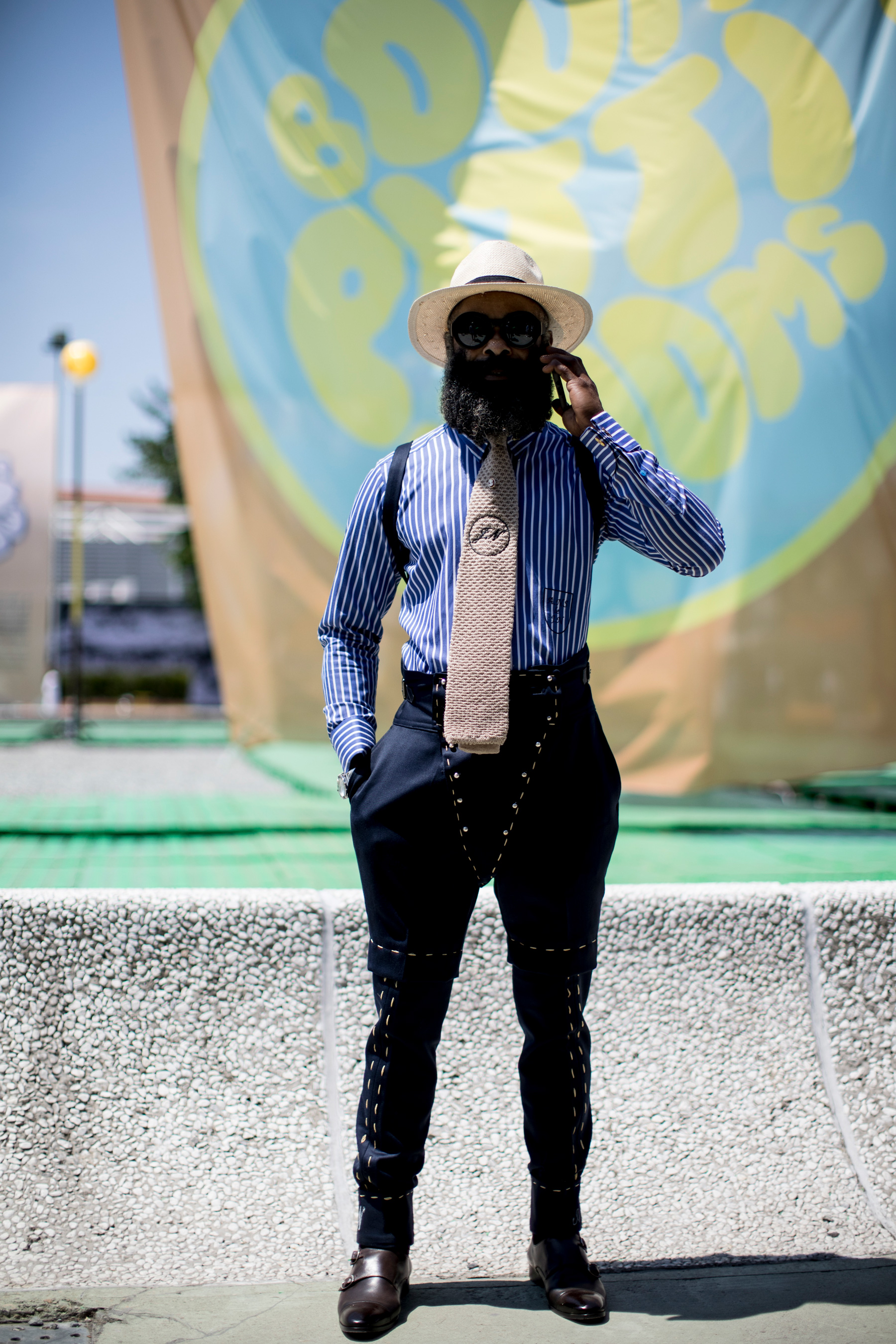 佛罗伦萨Pitti Uomo男装周2018春季街头风格第三天 图 58