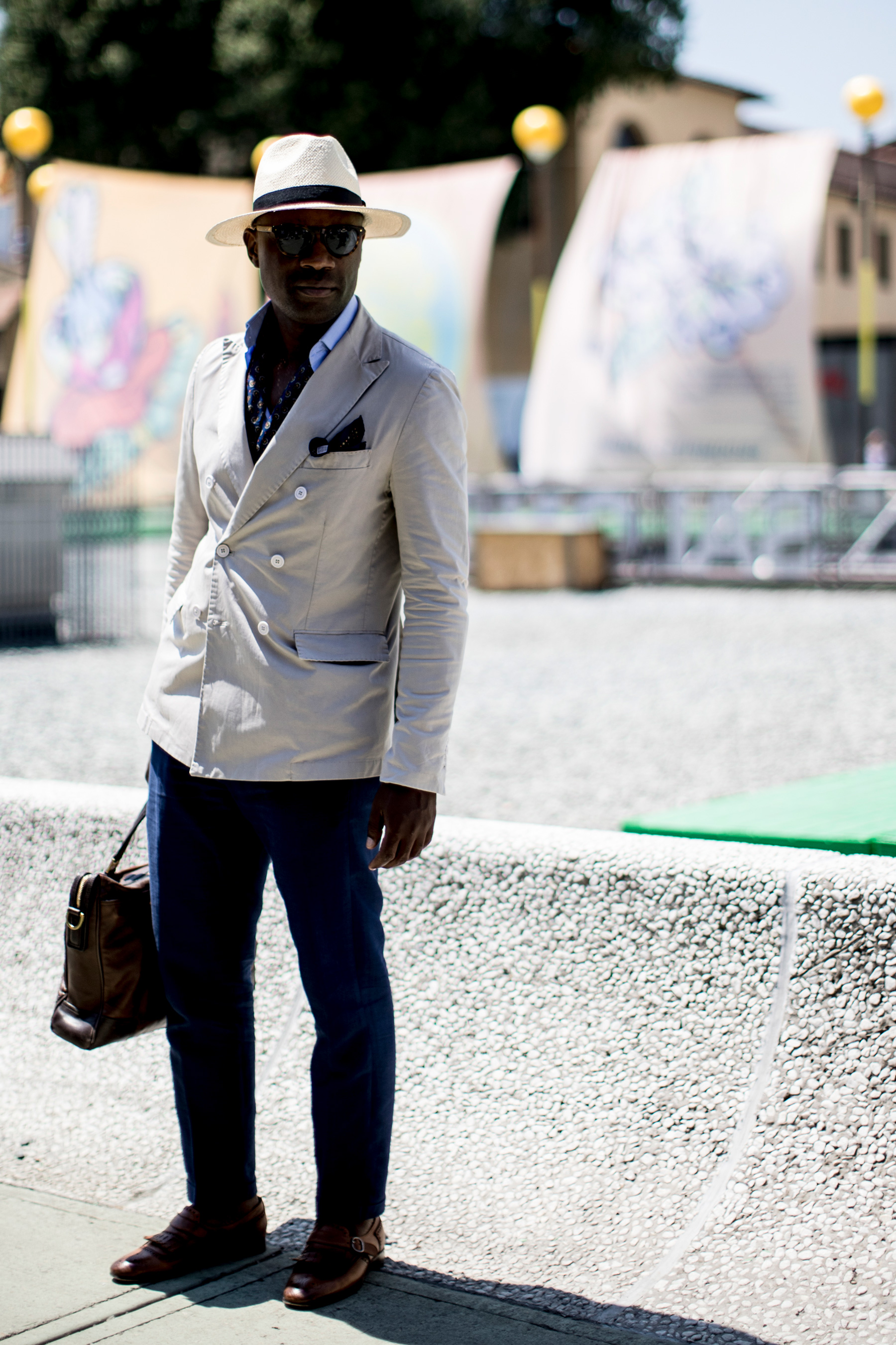 佛罗伦萨Pitti Uomo男装周2018春季街头风格第三天 图 60
