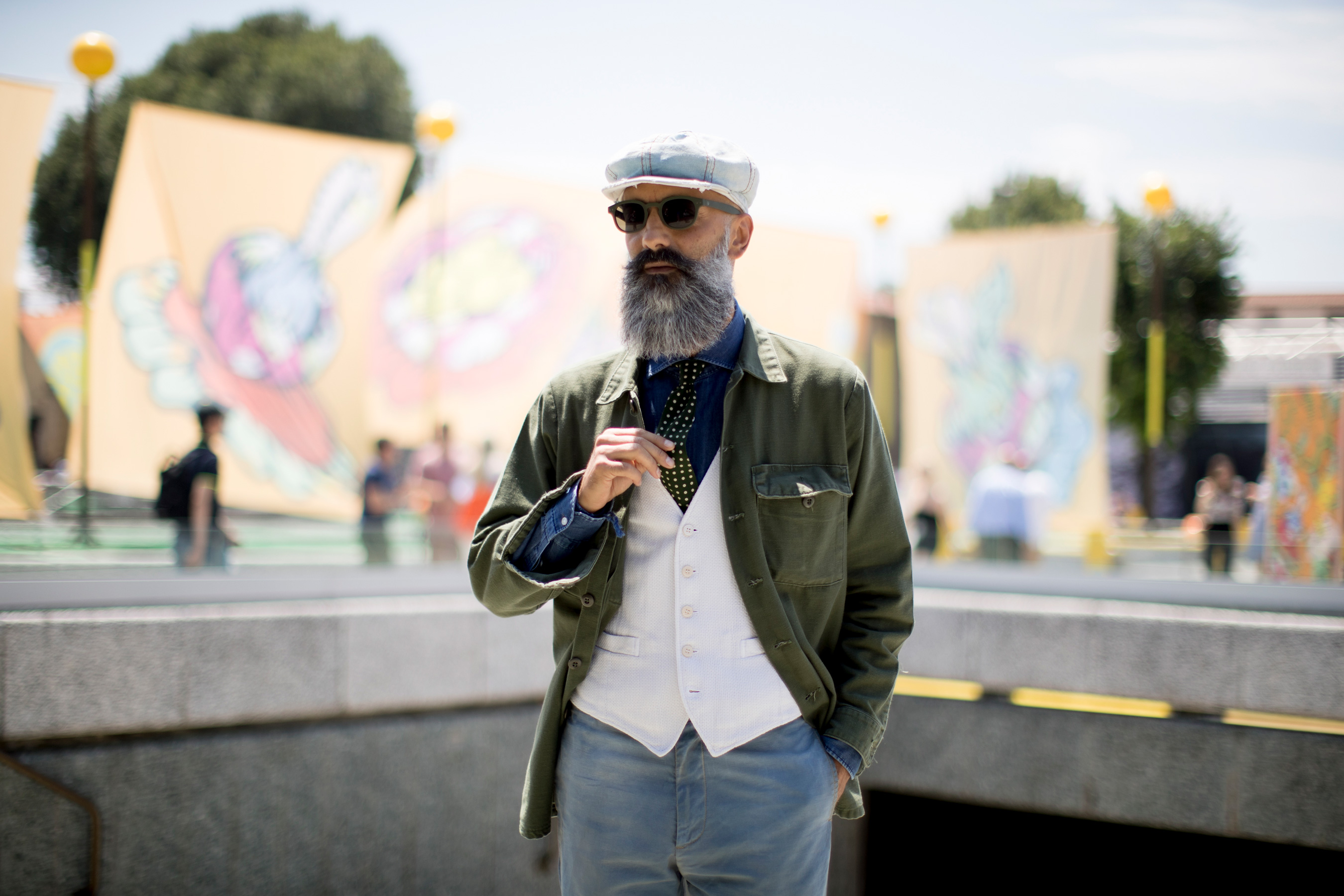 佛罗伦萨Pitti Uomo男装周2018春季街头风格第三天 图 43