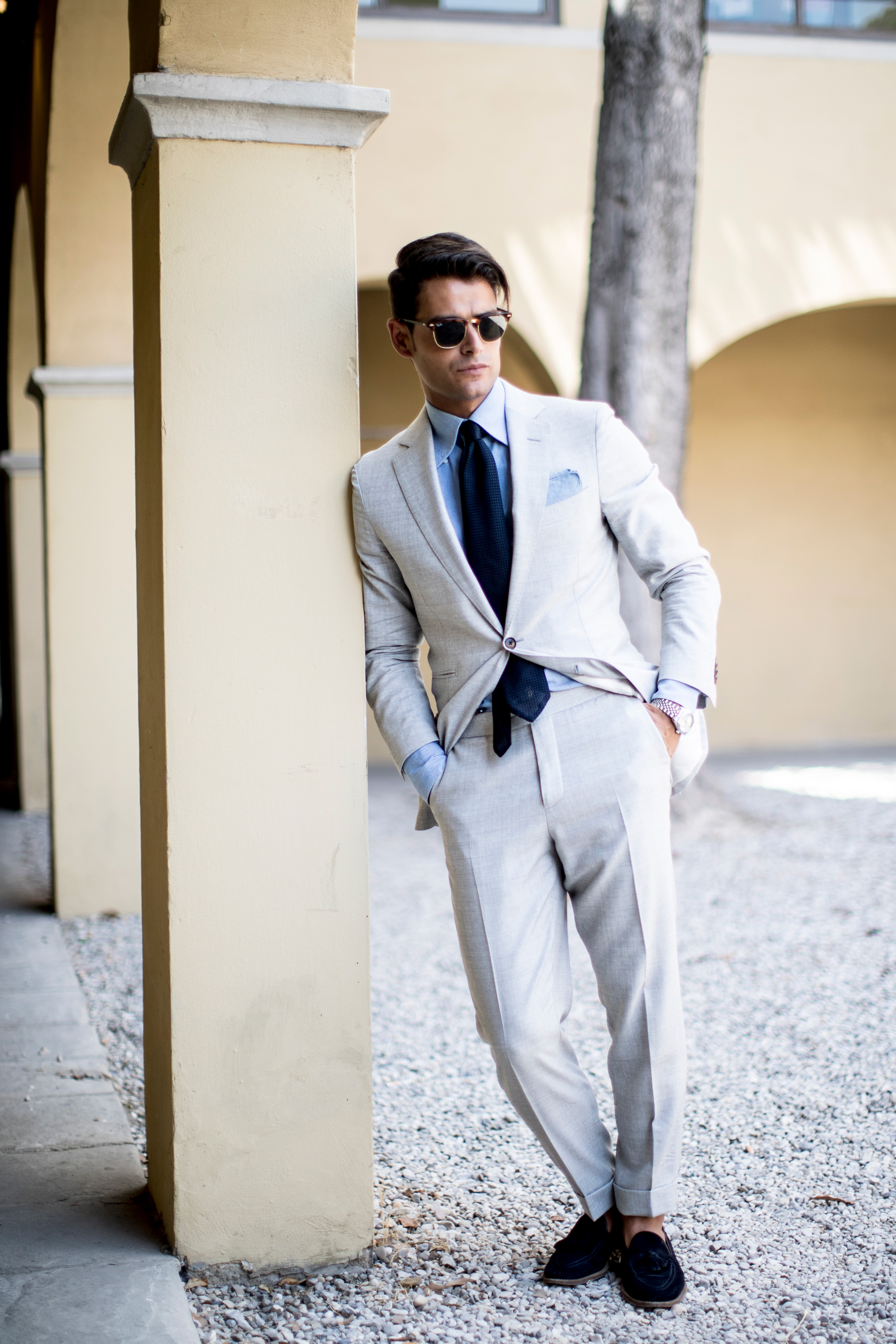 佛罗伦萨Pitti Uomo男装周2018春季街头风格第三天 图 16