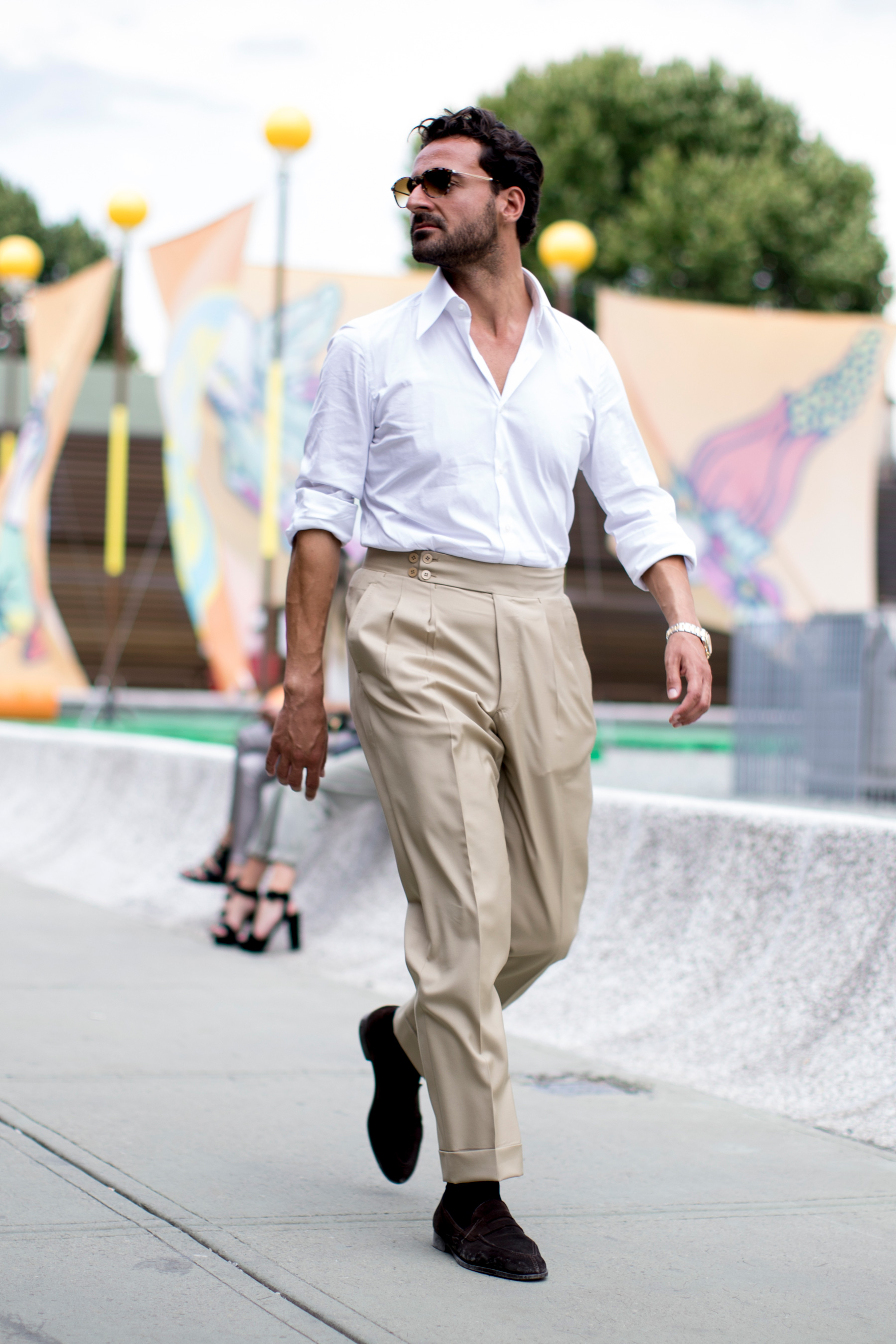 佛罗伦萨Pitti Uomo男装周2018春季街头风格第三天 图 37