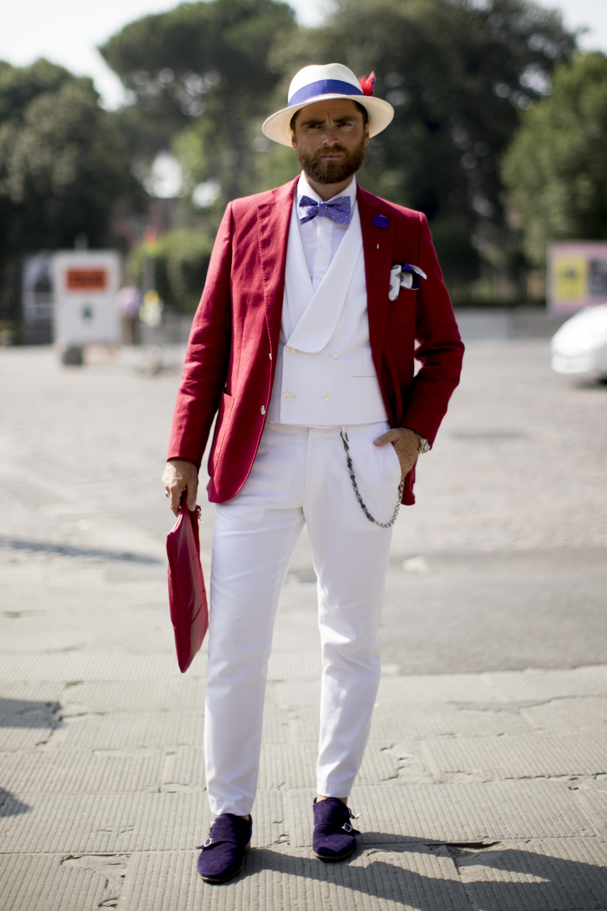 佛罗伦萨Pitti Uomo男装周2018春季街头风格第四天 图 8