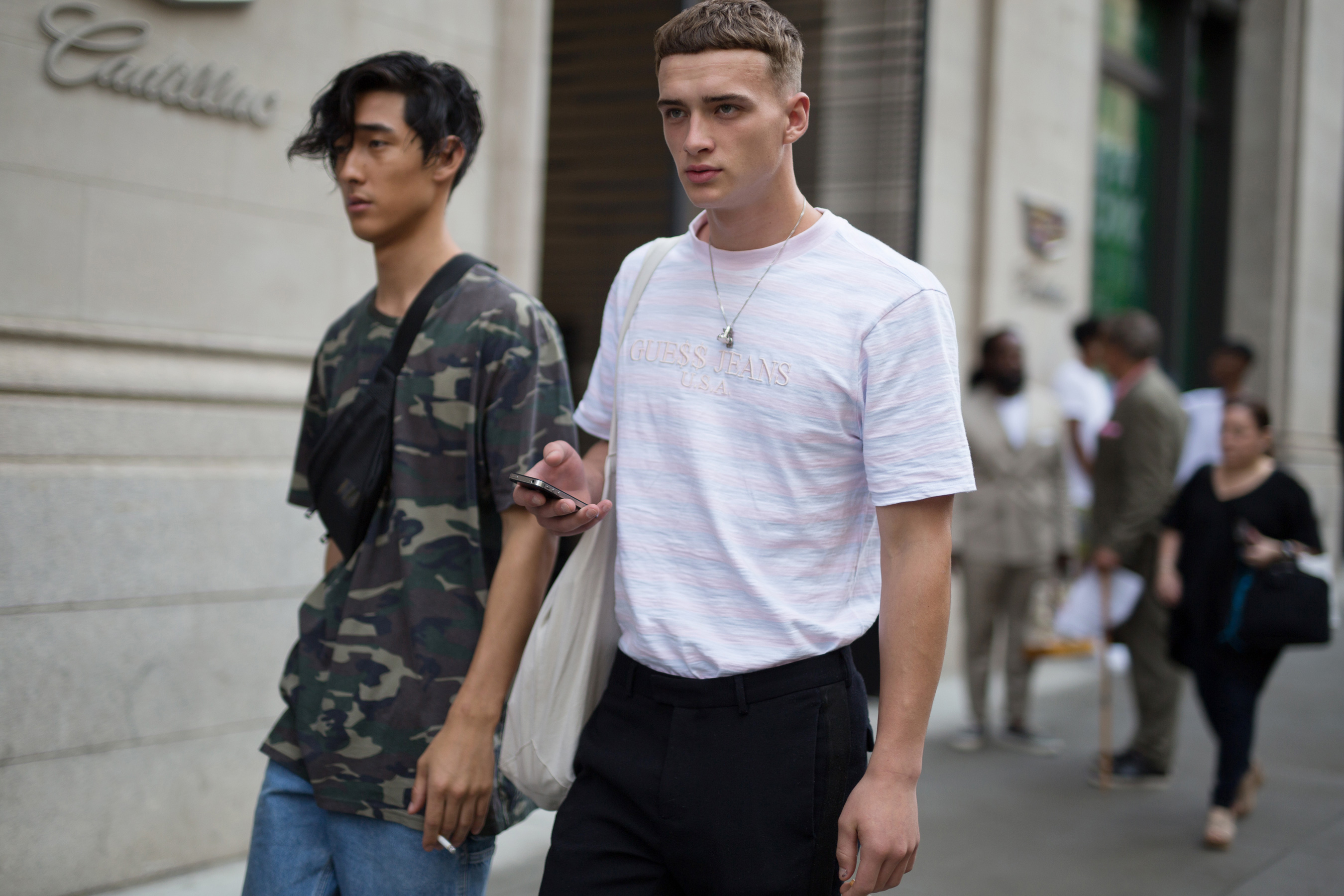 纽约时装周男装街头风格 Spring 2018 第2天 图 66
