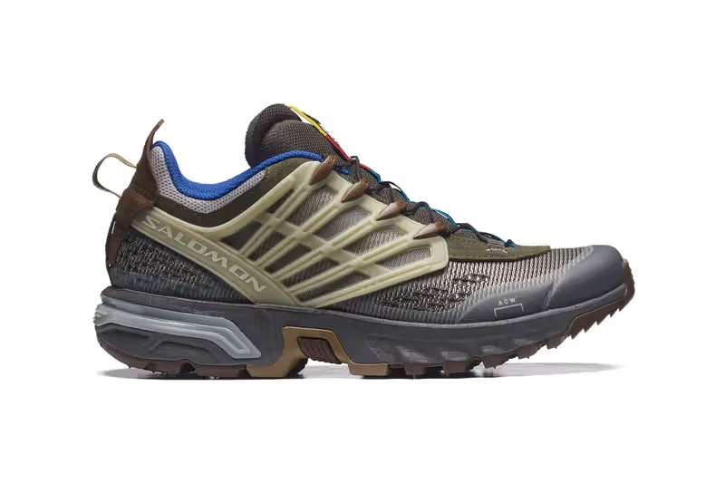 A Cold Wall 与 Salomon 联名 ACS Pro 鞋款全新配色「Black Olive / Bog / Icicle / Bluing Earth / Bro / Black Olive」正式发布