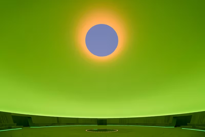James Turrell 作品《天窗之下》丹麦奥胡斯ARoS美术馆