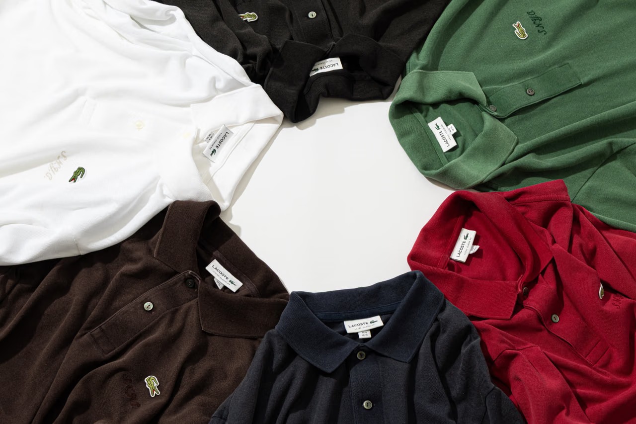 Saturdays NYC 将 Lacoste「L.12.12」Polo 打造为六色水洗褪色联名款