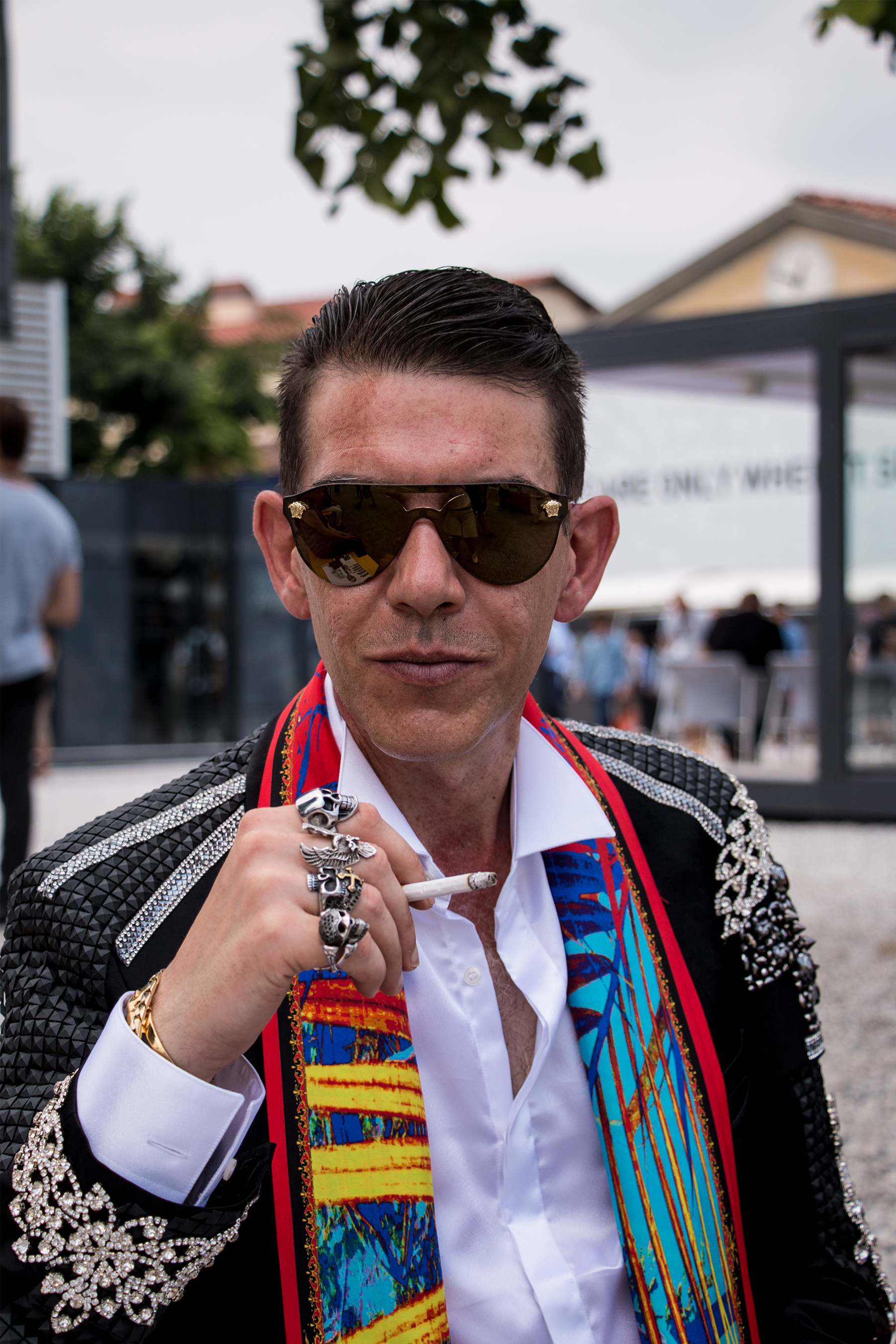 佛罗伦萨Pitti Uomo男装周2018春季街头风格